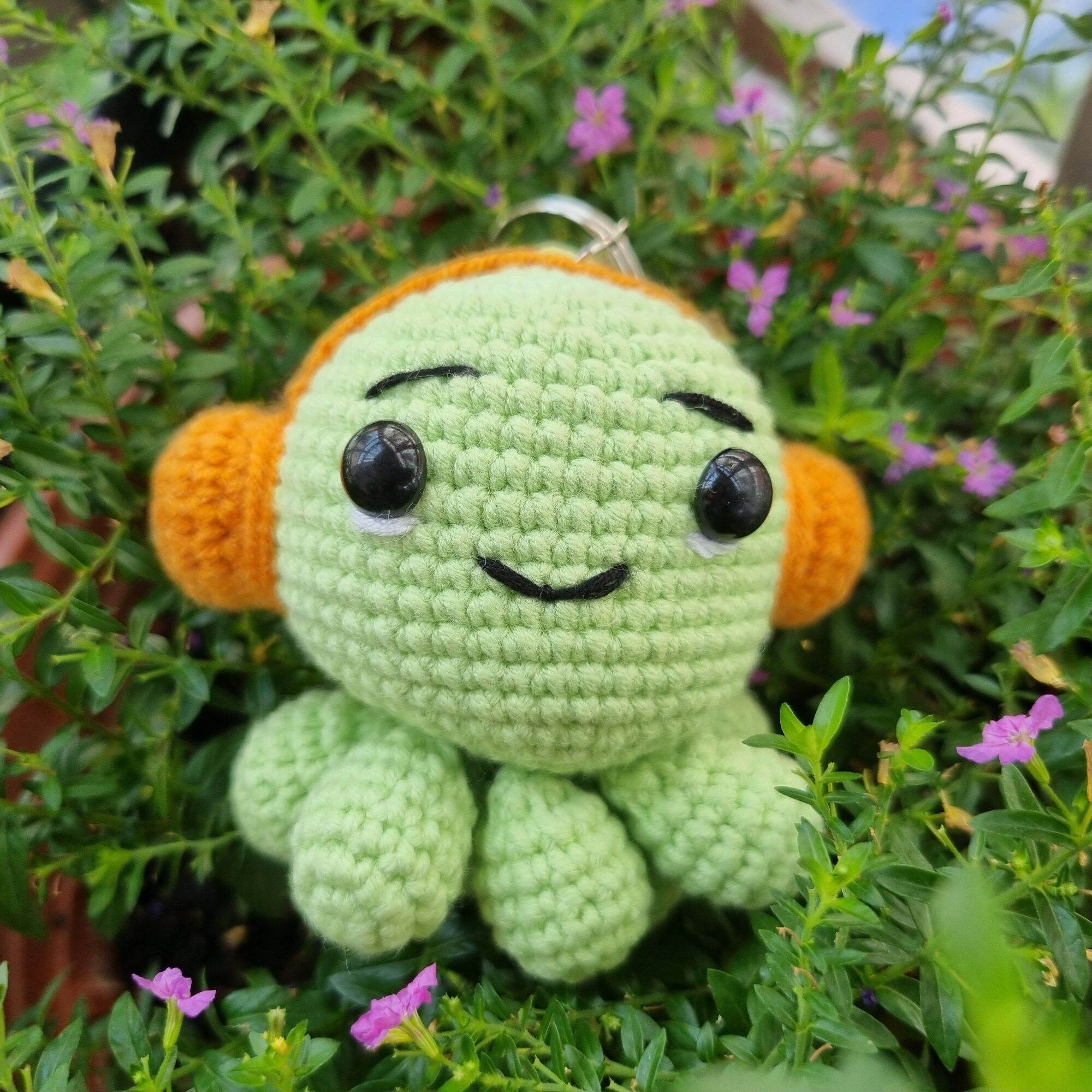 Móc khóa handmade bạch tuộc len size lớn