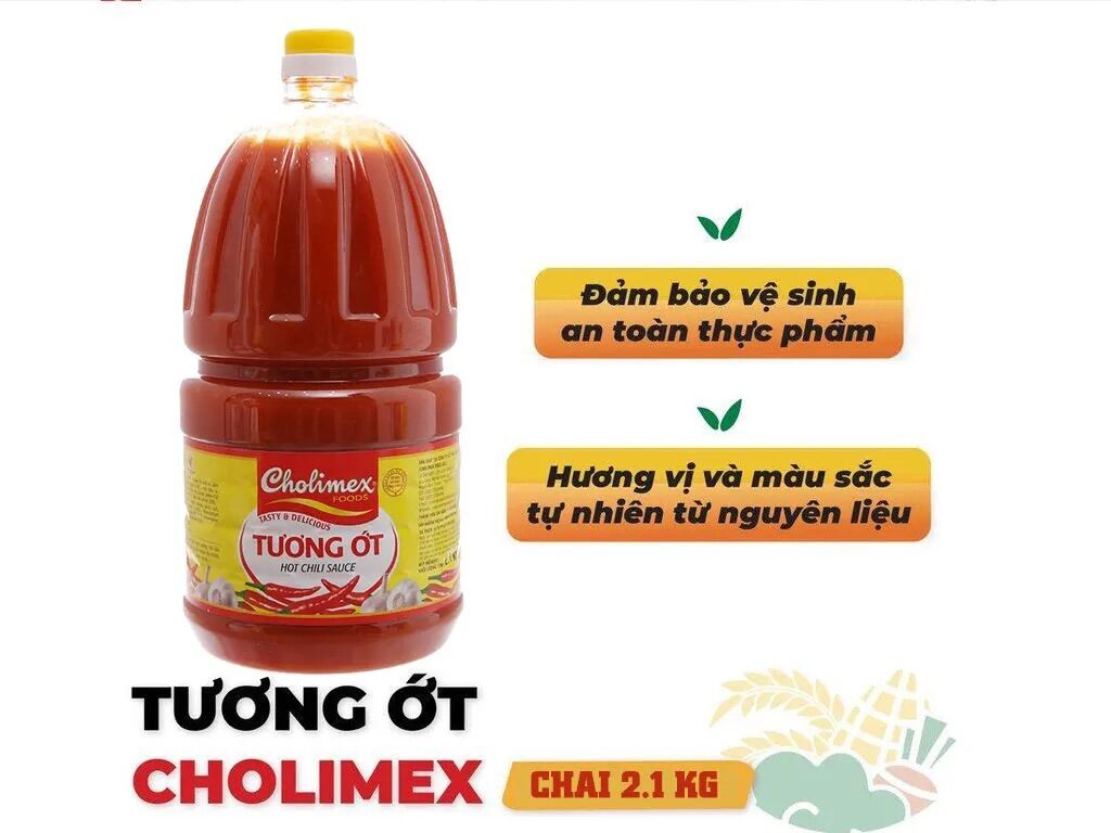 Tương ớt Cholimex bình 2,1kg