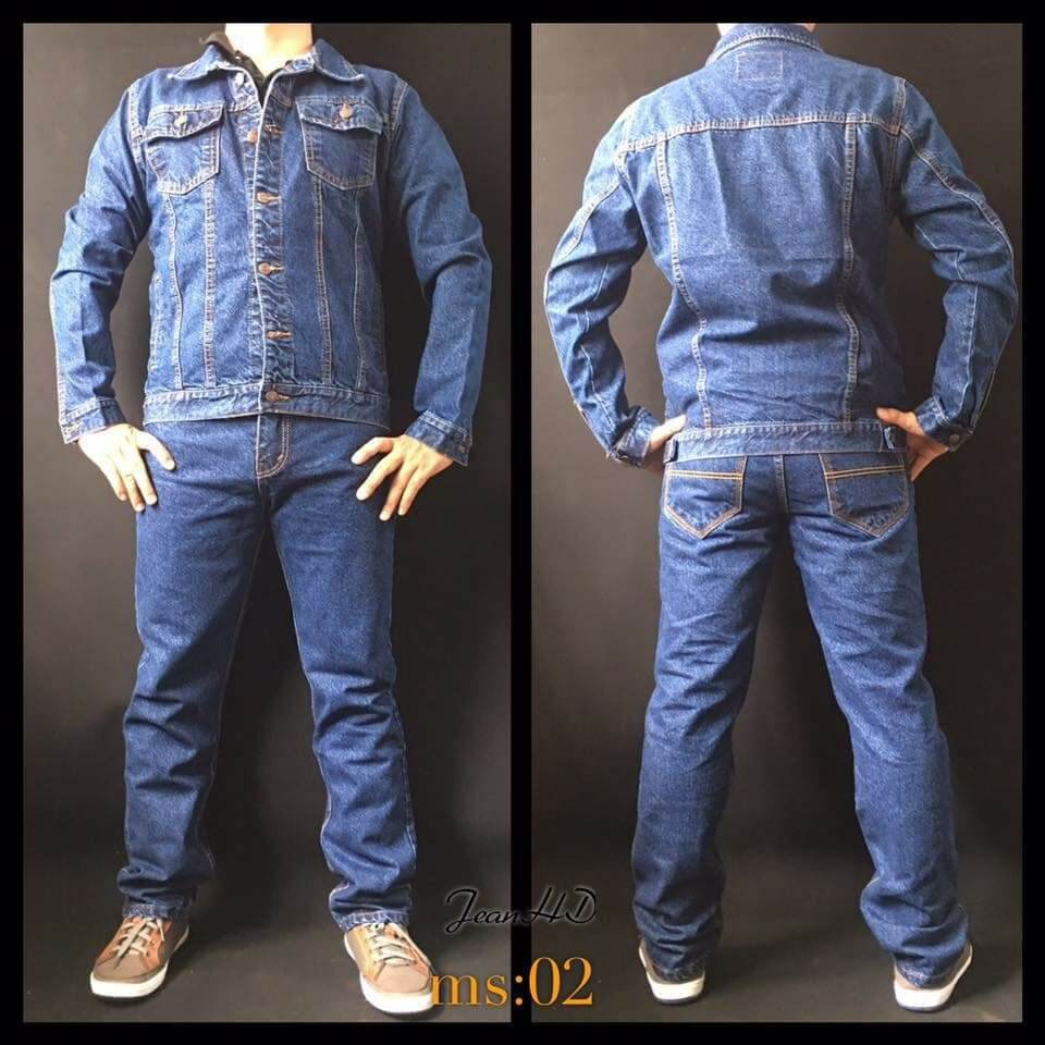COMBO nguyên bộ jean coton