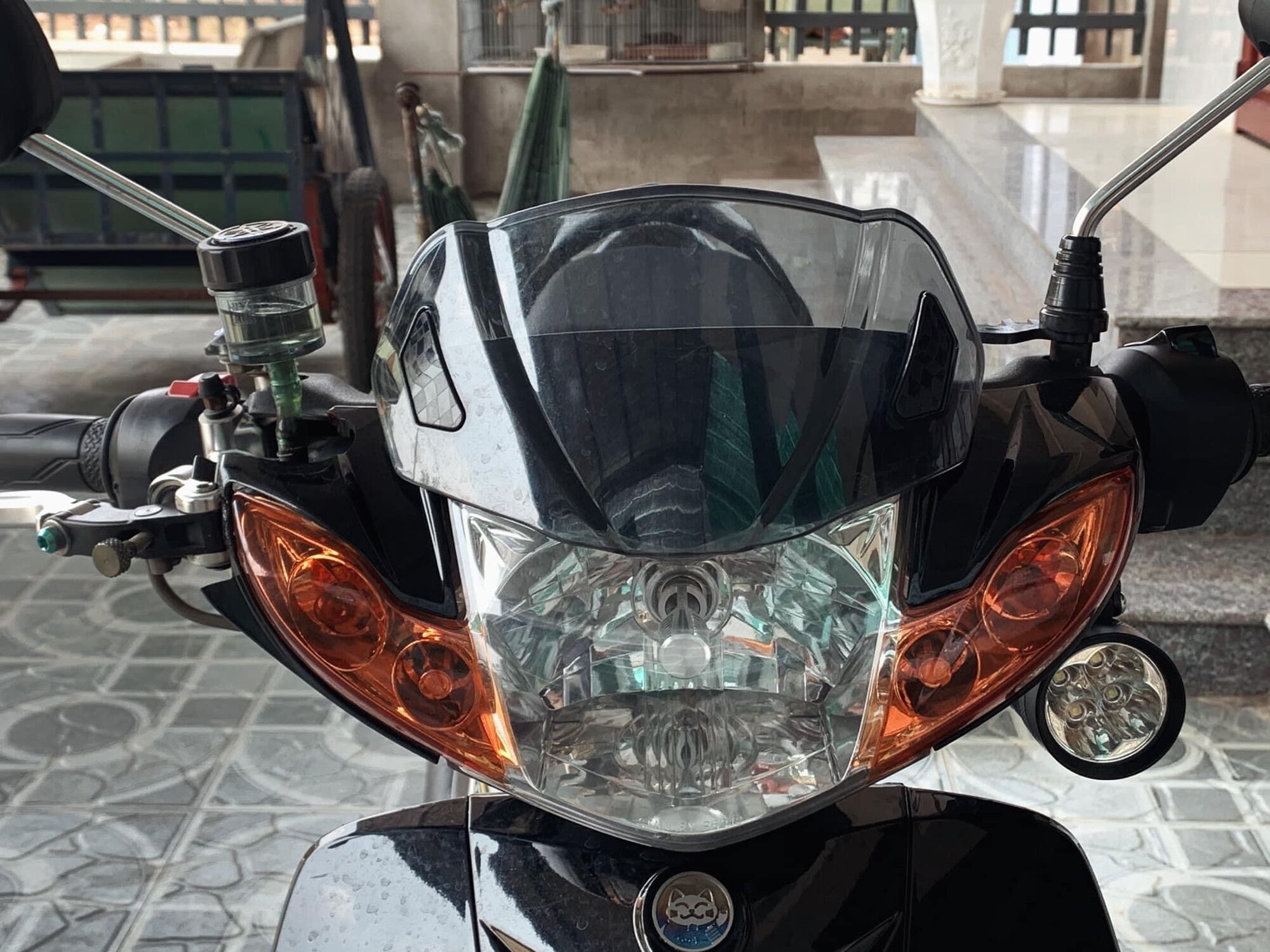 Kính chắn gió zapat gắn ex10 winner sirus ex15