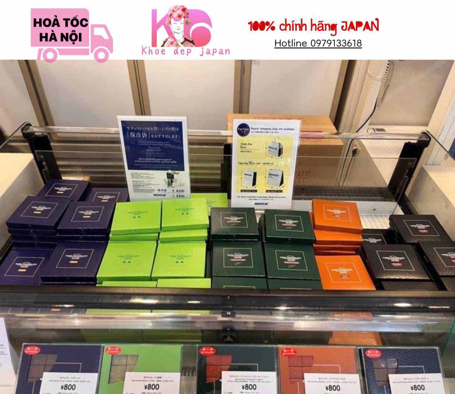 Nama Chocolate Socola Tươi Royce Nhật Bản