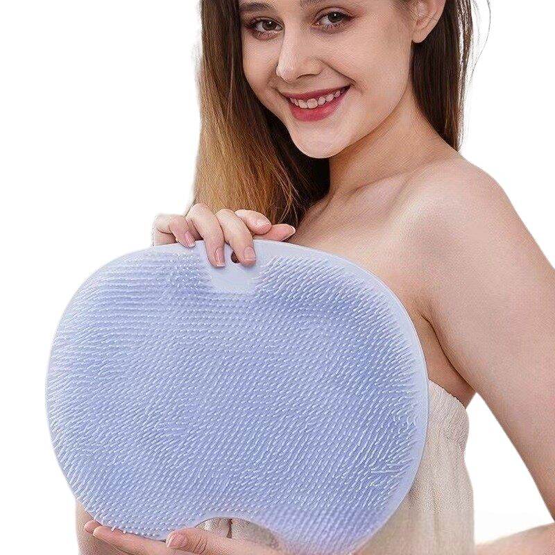 Tấm chà lưng-cọ chân tạo bọt silicon dán tường siêu bền