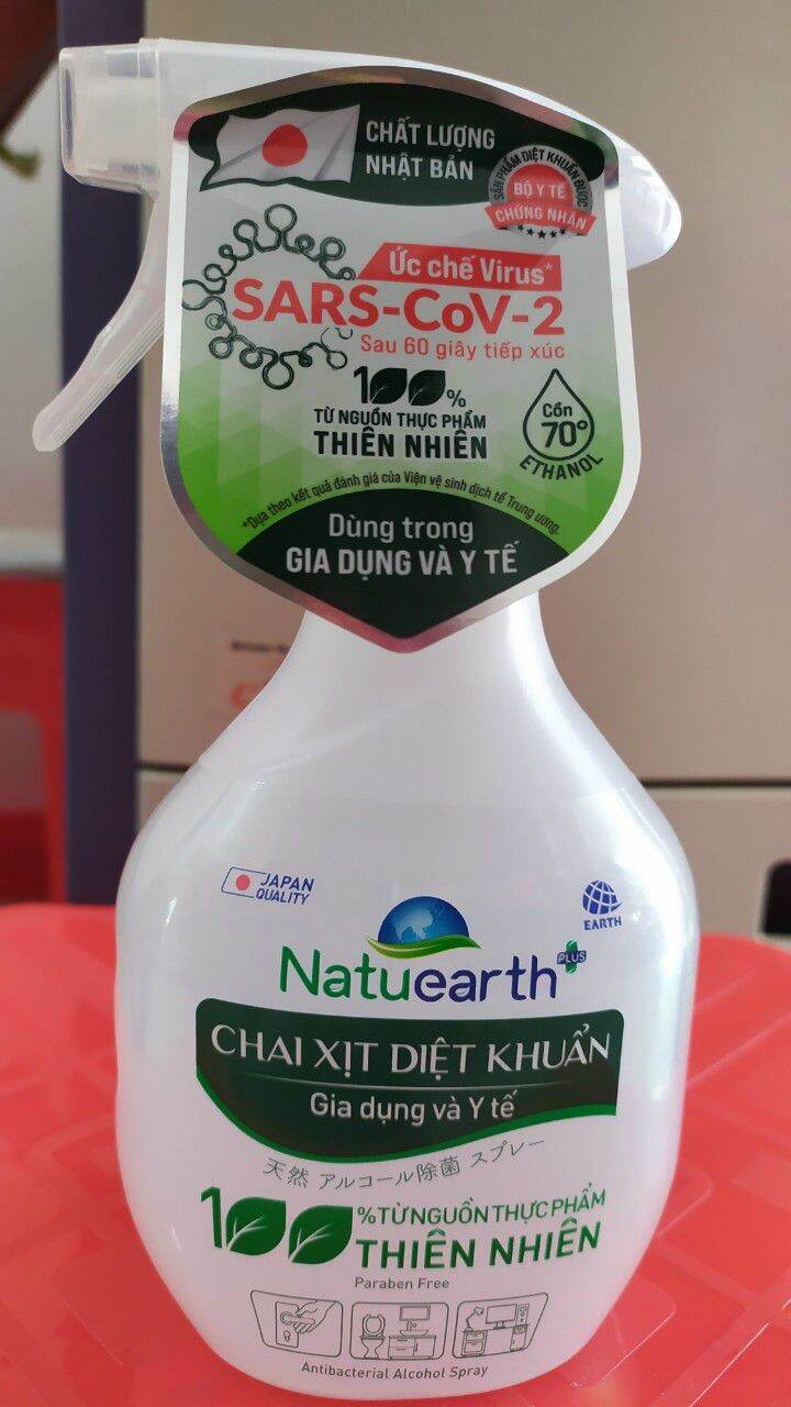 Nước rửa tay diệt khuẩn Natuearth 410ml