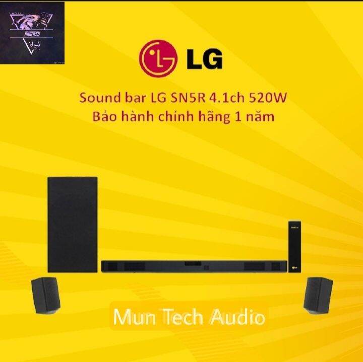 loa soundbar SN5R 4.1 520W LG hàng mới 2020
