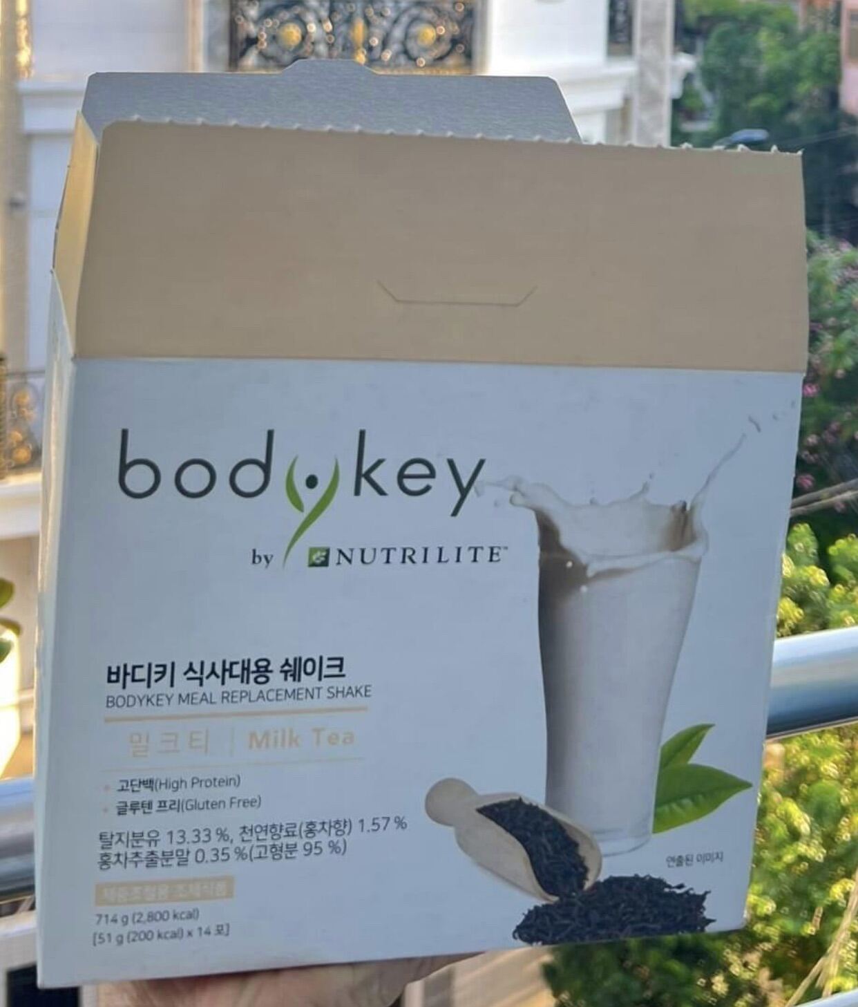 Bodykey hỗ trợ thay thế bữa ăn, kiểm soát tăng giảm cân vị trà sữa