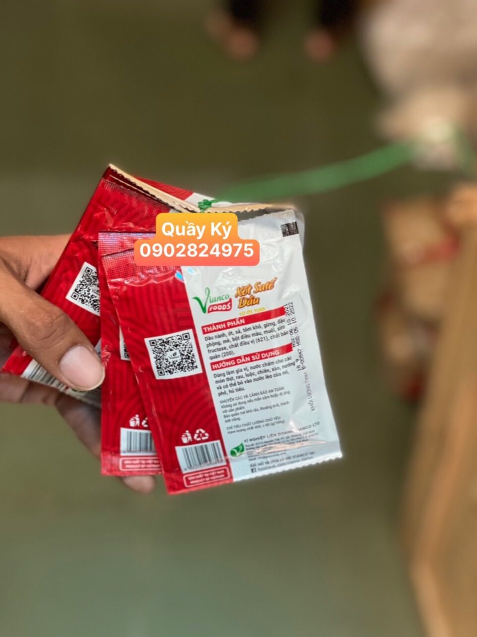 Sốt sa tế dầu vianco 1lốc/10gói/18gr