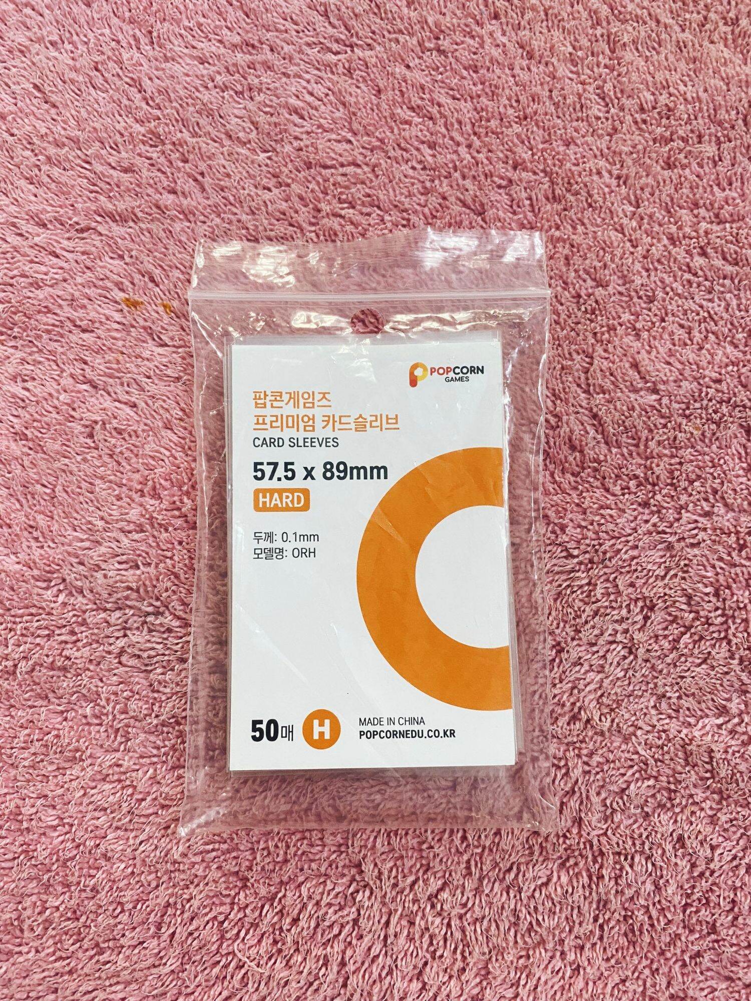 Sleeve Popcorn Photocard Premium Hard 25 cái