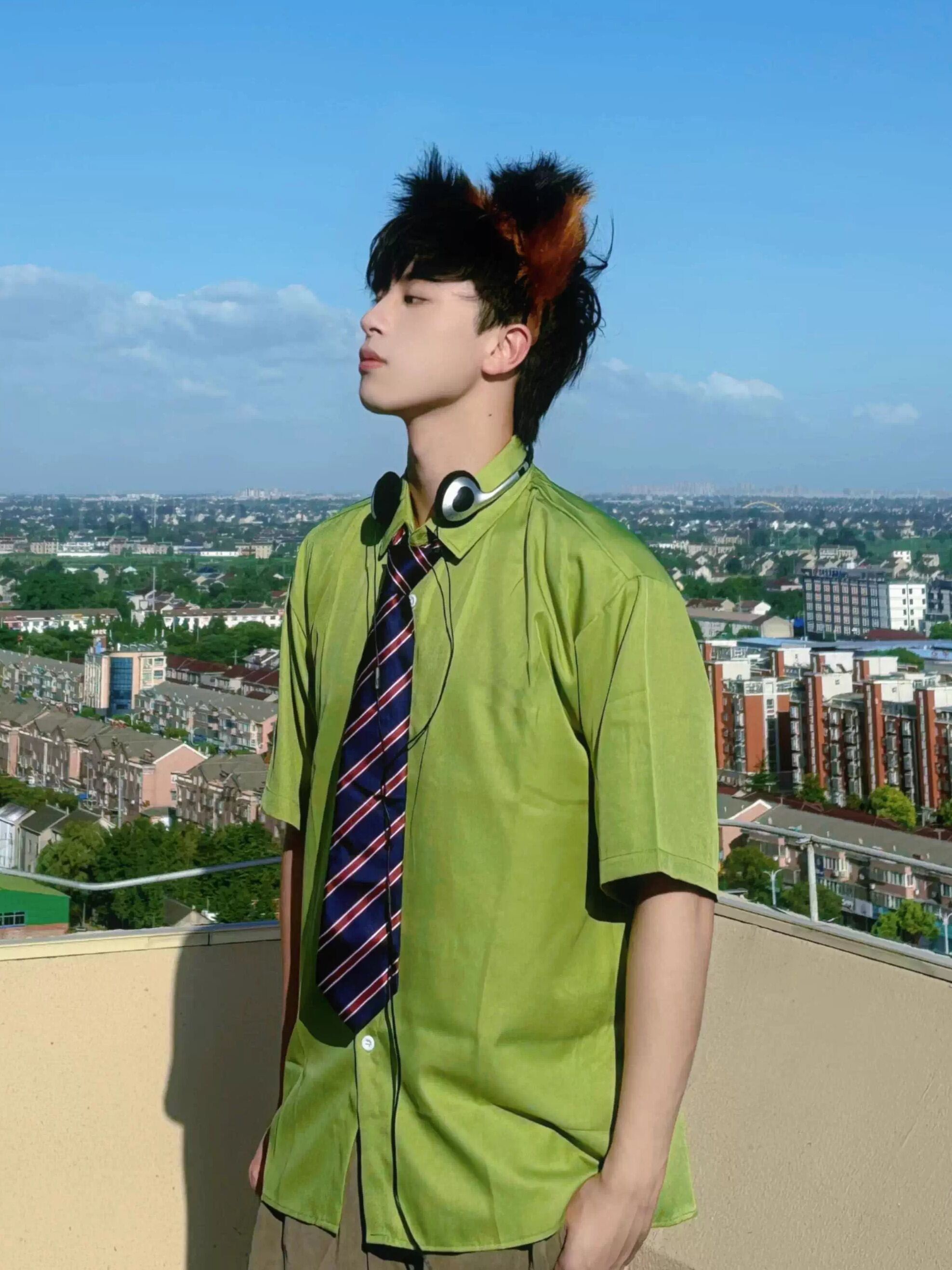 Nick Fox Nick Shirt Animal Crossing Cosplay Anime Show Garden Tour Trendy Brand Korean Style Cool Male Upper Apparel Giá  403,000 Đồng*Miễn phí vận chuyển