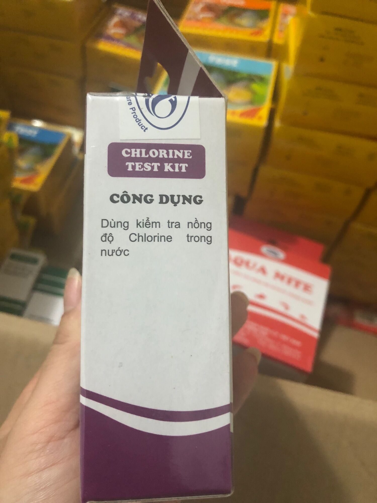 BỘ TEST CHLORINE CP, ĐO NỒNG ĐỘ CLO TRONG NƯỚC