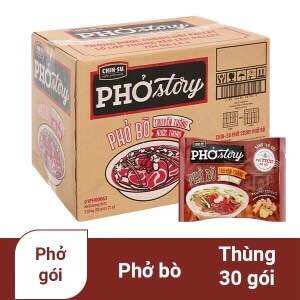  TH 30 GÓI PHỞ BÒ STORY CHINSU 72GR - 67923 