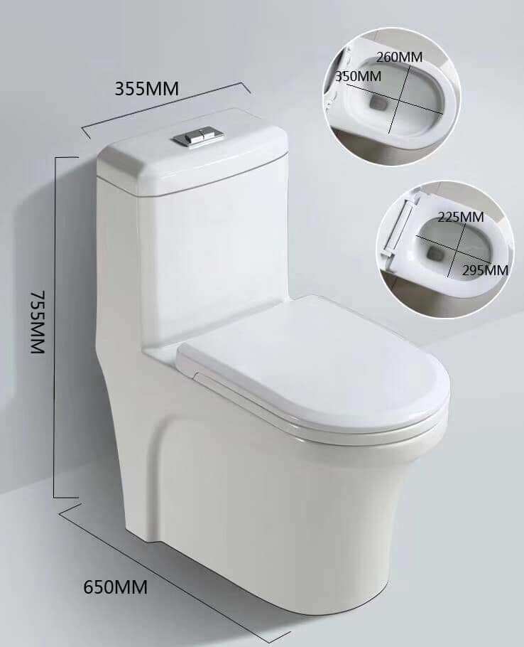 Bồn cầu khối p807