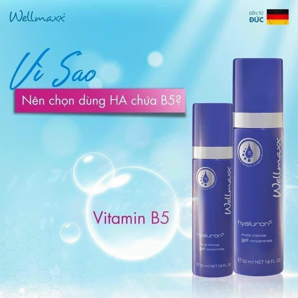 ( TEM PHỤ ) 𝐇𝐀 𝐇𝐲𝐚𝐥𝐮𝐫𝐨𝐧 𝟓 𝐖𝐞𝐥𝐥𝐦𝐚𝐱 𝐆𝐞𝐥: Gel dưỡng ẩm, siêu phục hồi 𝗪𝗘𝗟𝗟𝗠𝗔𝗫 𝗛𝗬𝗔𝗟𝗨𝗥𝗢𝗡