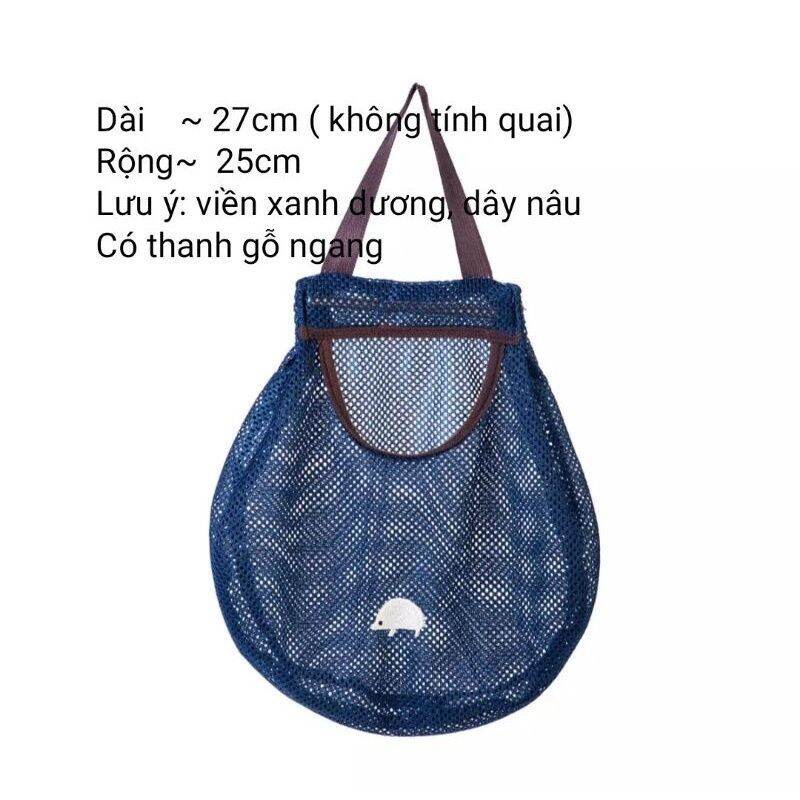 Túi lưới đựng hành, tỏi, trái cây.... (1 cái)