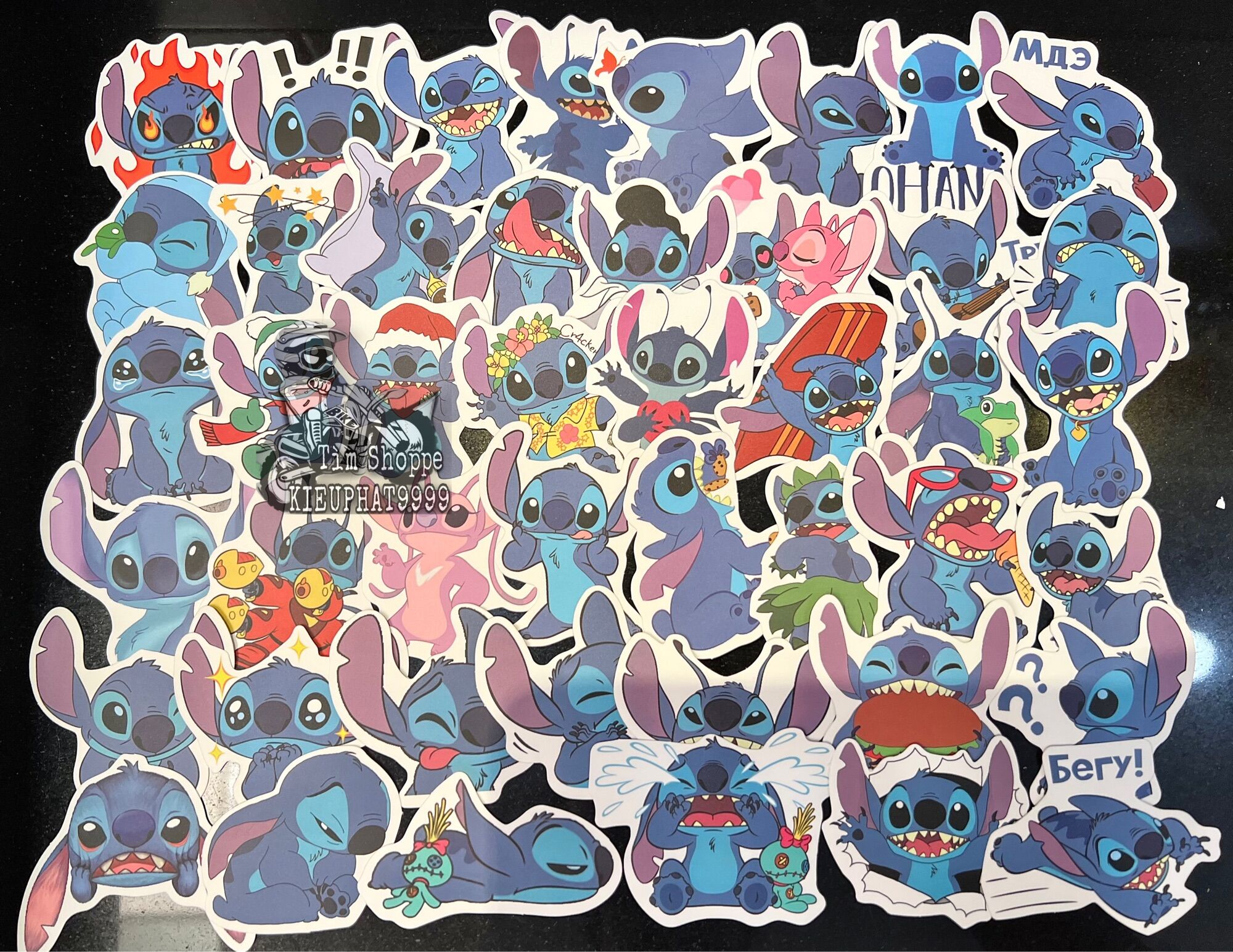 Hình Dán Sticker Hoạt Hình ( 2 Miếng Chọn Mẫu)