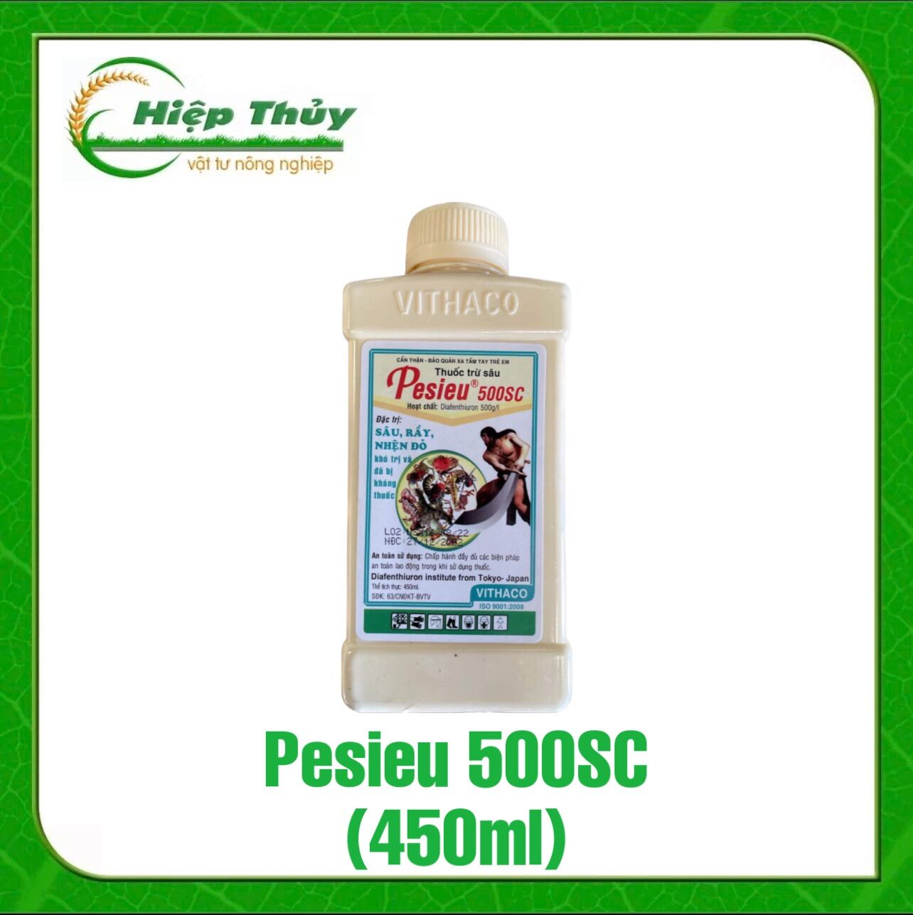 Pesieu 500SC đặc trừ sâu, rầy, nhện đỏ