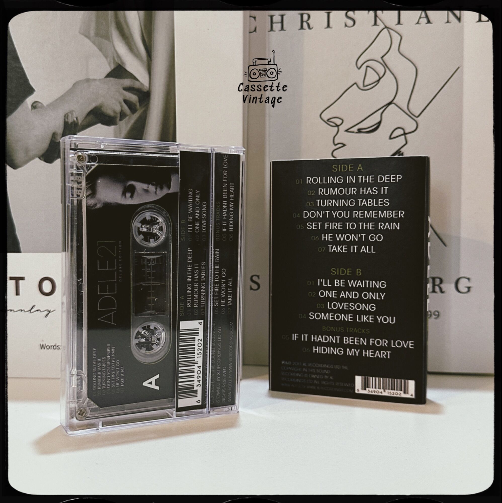 Băng cassette Adele 21 Màu Trong Suốt