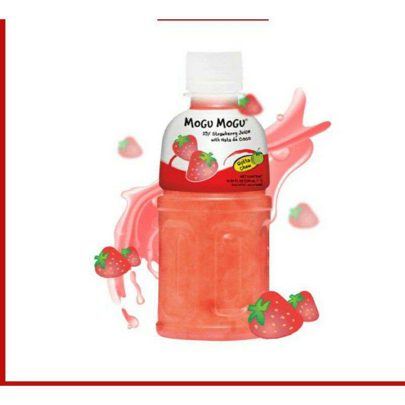 Nước uống Mogu Mogu vị trái cây 320ml