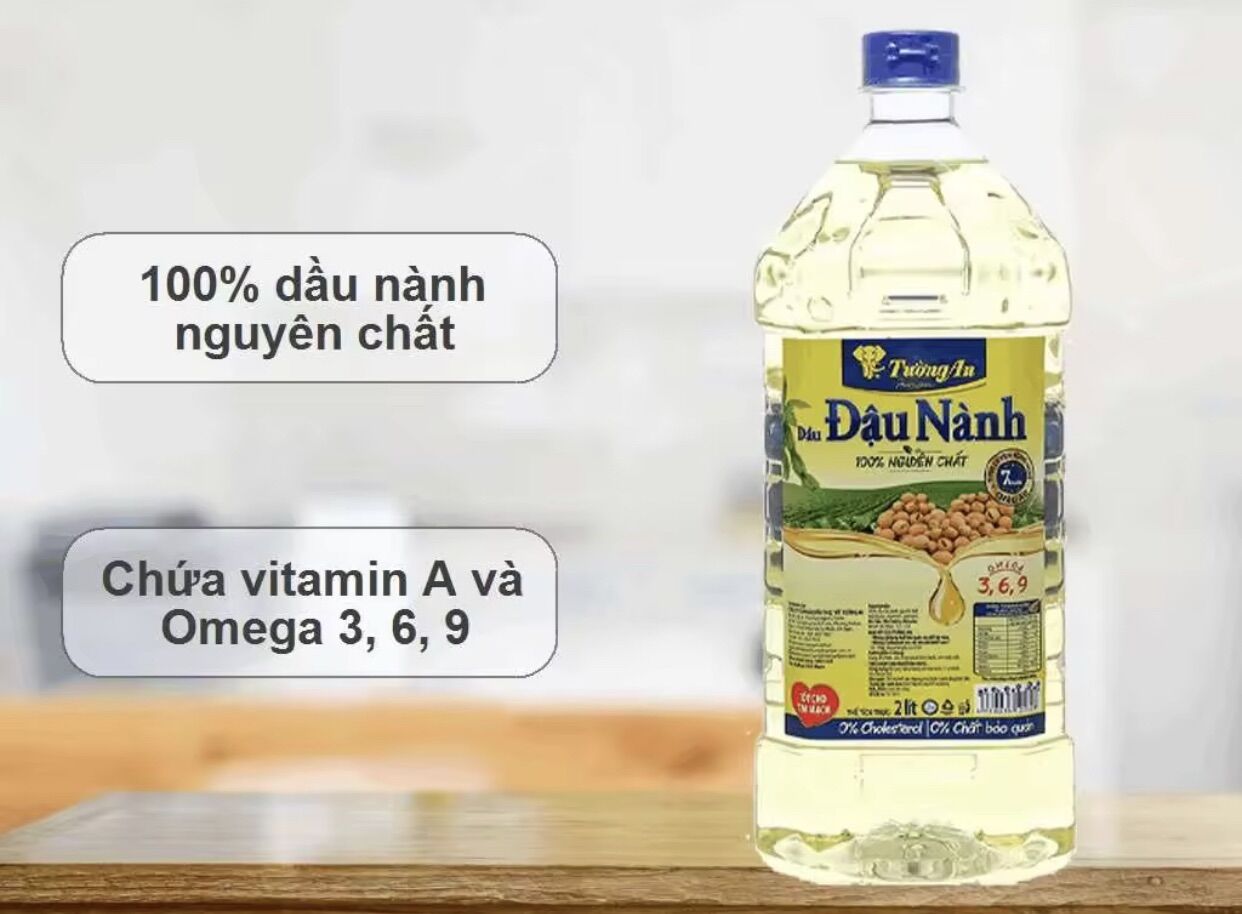 Dầu đậu nành Tường An - Chai 2 lít