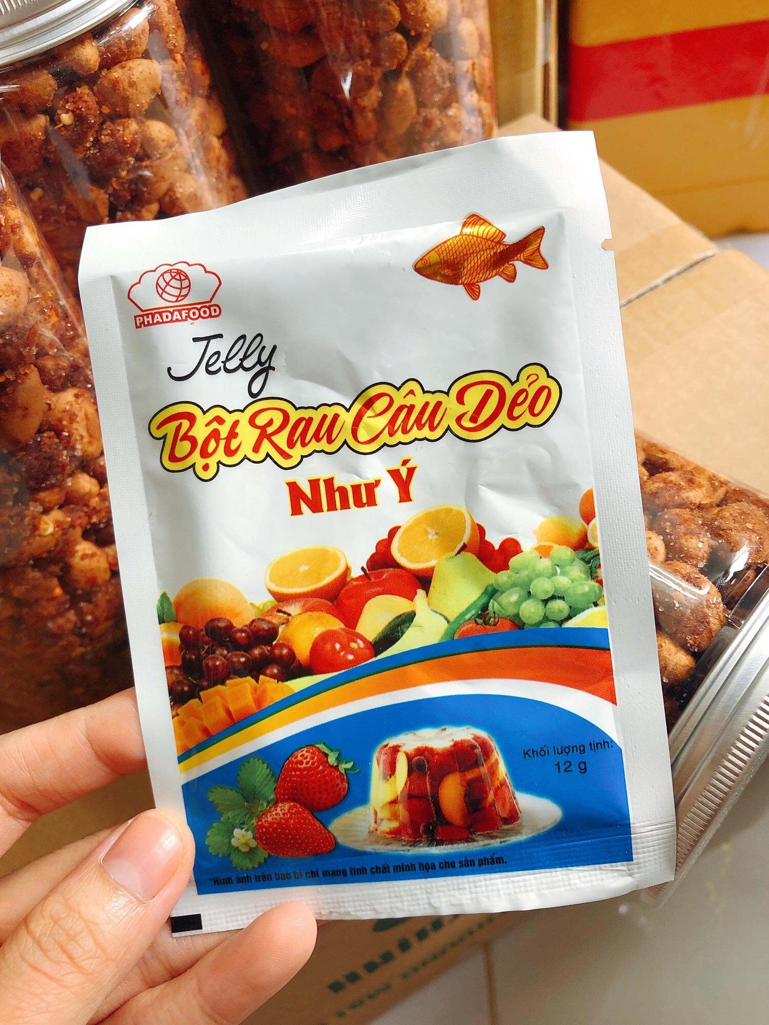 1 Gói bột rau câu dẻo 12g