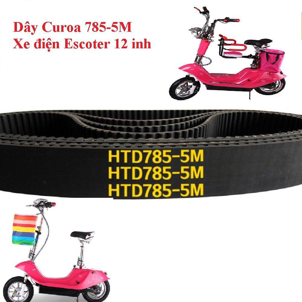 [HCM]Dây curoa xe escooter 8/10/12 inch