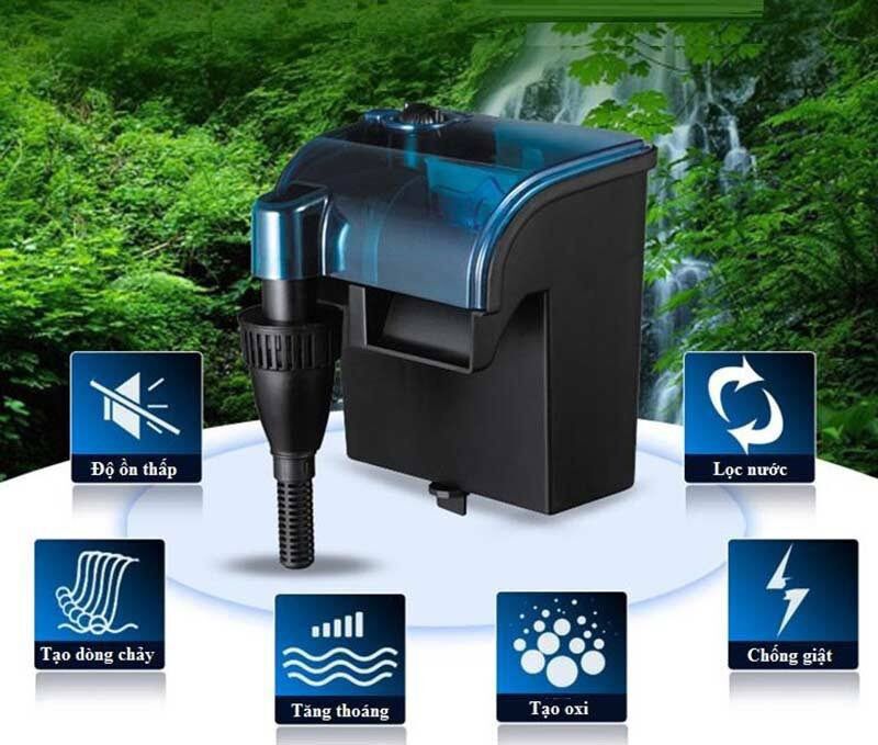 Máy lọc nước hồ cá dạng thác nước SoBo 607H WP-607H