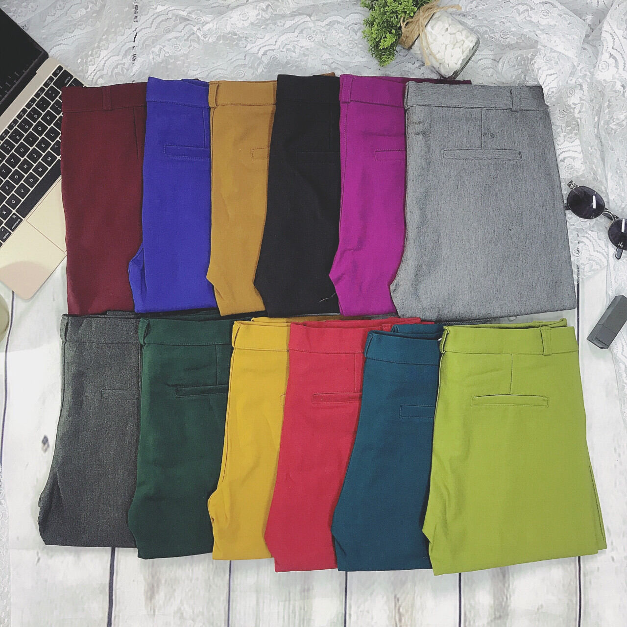 [HCM]Quần Cotton Đẹp Dây Kéo