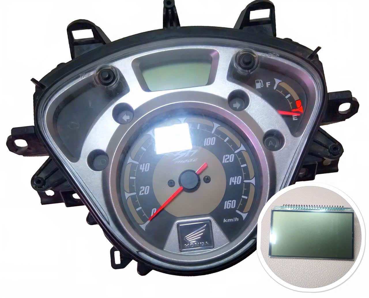 Màn hình Đồng Hồ SH Mode 2013–2019 Có Hàn Chân – LCD Đồng Hồ Xe SH Mode