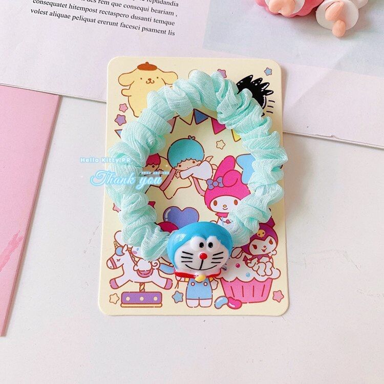 Dây cột tóc Hello Kitty - Doremon Doraemon