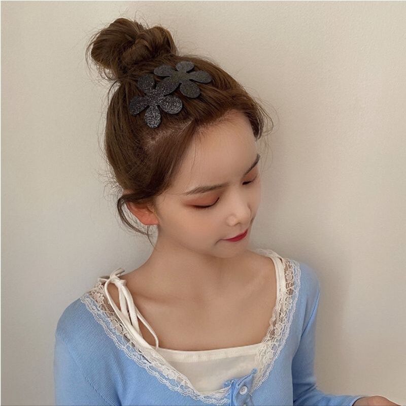 Set 2 Miếng Dán Tóc, Dán Tóc Con, Tóc Mái