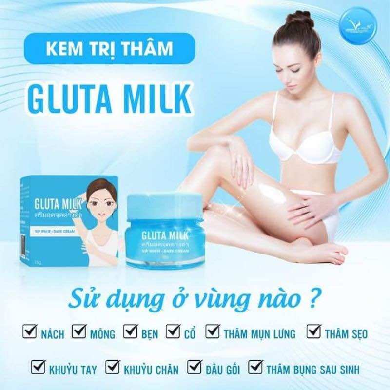 Kem Thâm Nách Gluta Milk Vip White (Chính hãng)