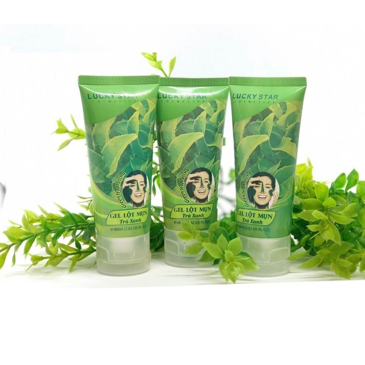 Gel lột mụn trà xanh - lucky star