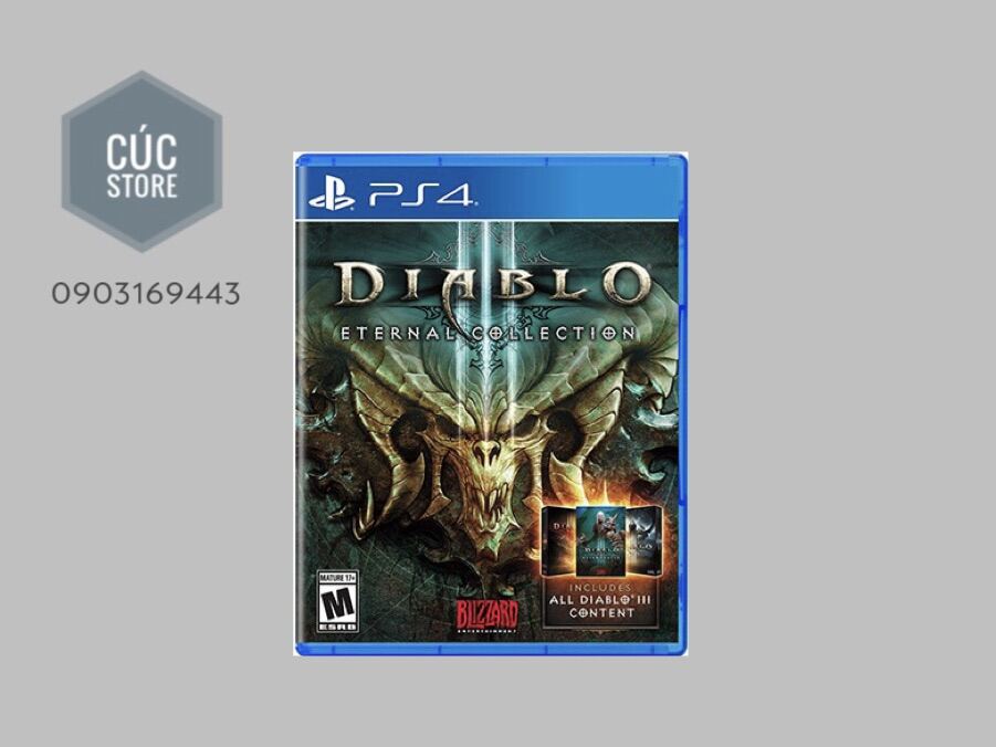 Đĩa chơi game PS4: Diablo 3 Eternal Collection