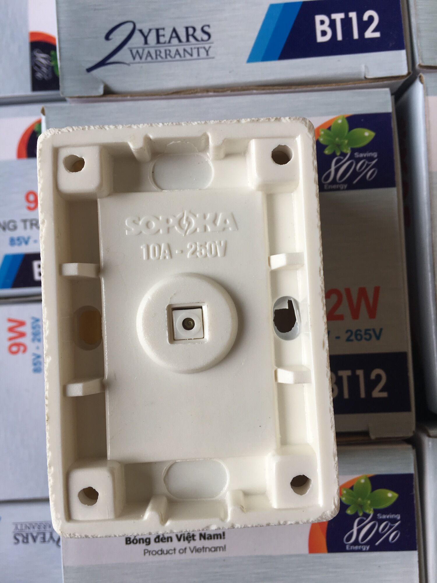 E12- Ổ cắm 2 cửa SOPOKA