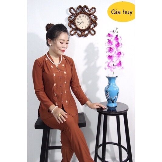 Đồ Lam Đi Chùa ✅ Mẩu Bài Lai Thun