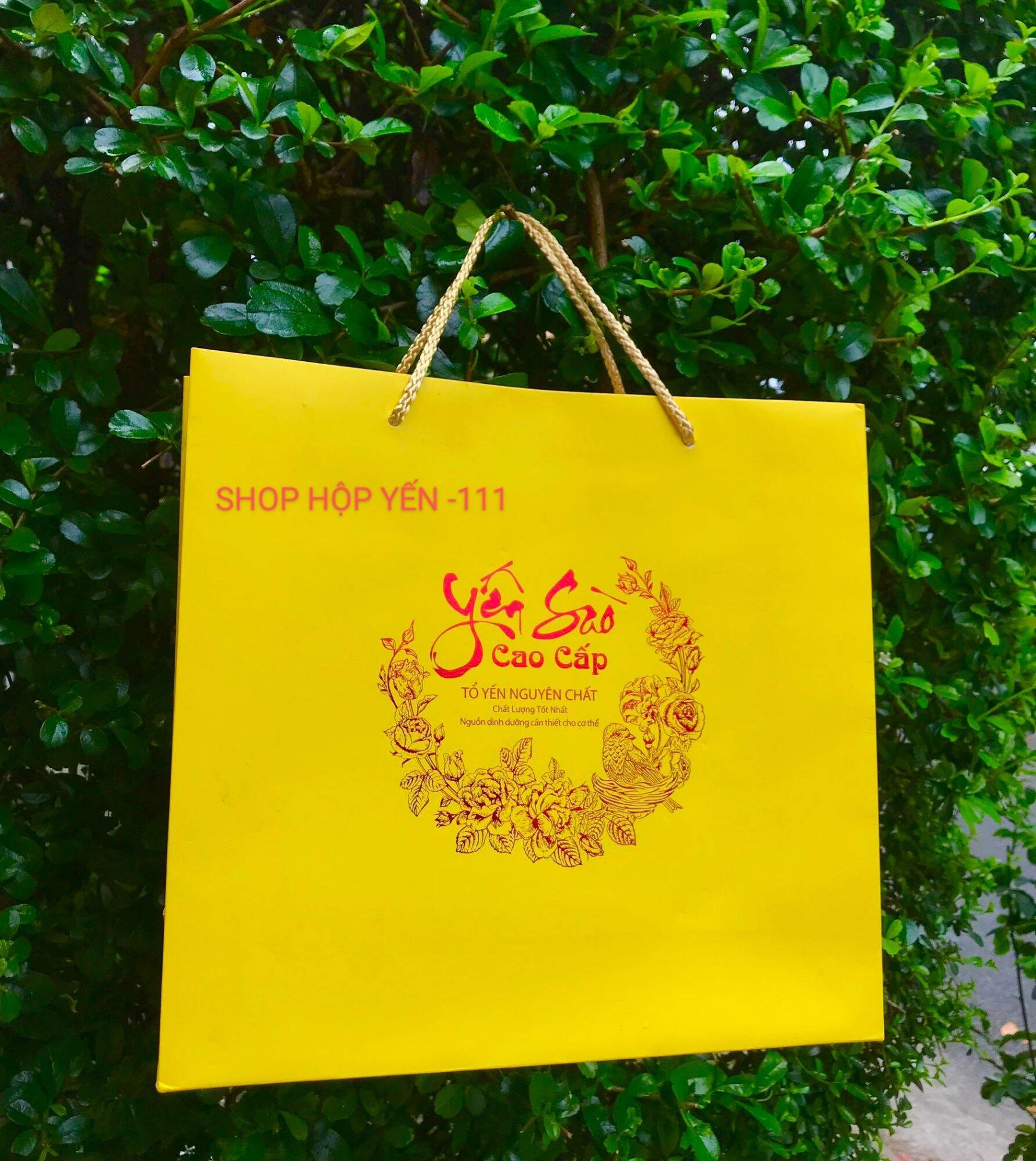 TÚI ĐỰNG YẾN SÀO CAO CẤP 100gr ( ÉP KIM)