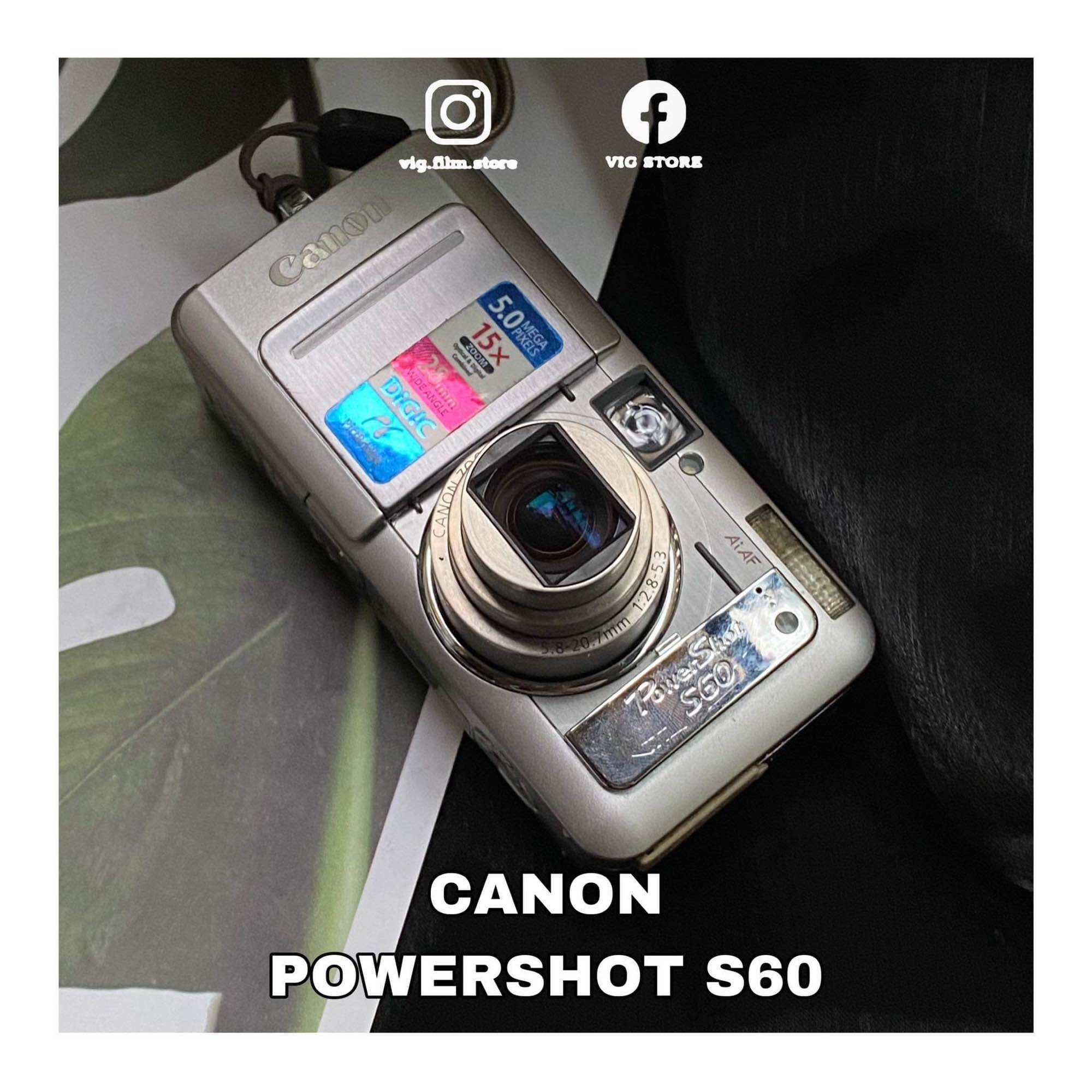 Máy ảnh kĩ thuật số Canon Powershot S60