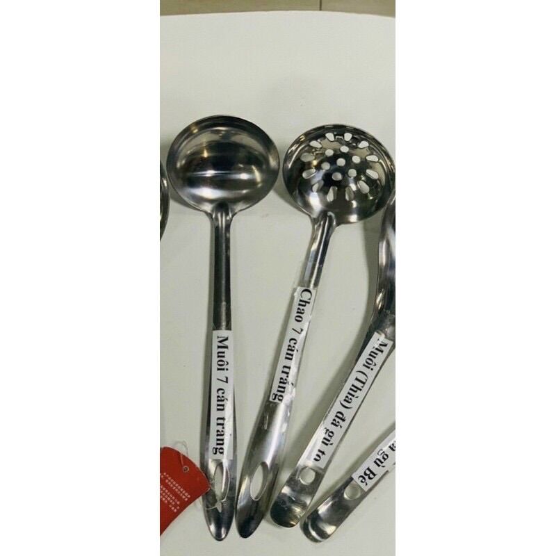 Môi vá canh inox cán dài nhà bếp siêu rẻ