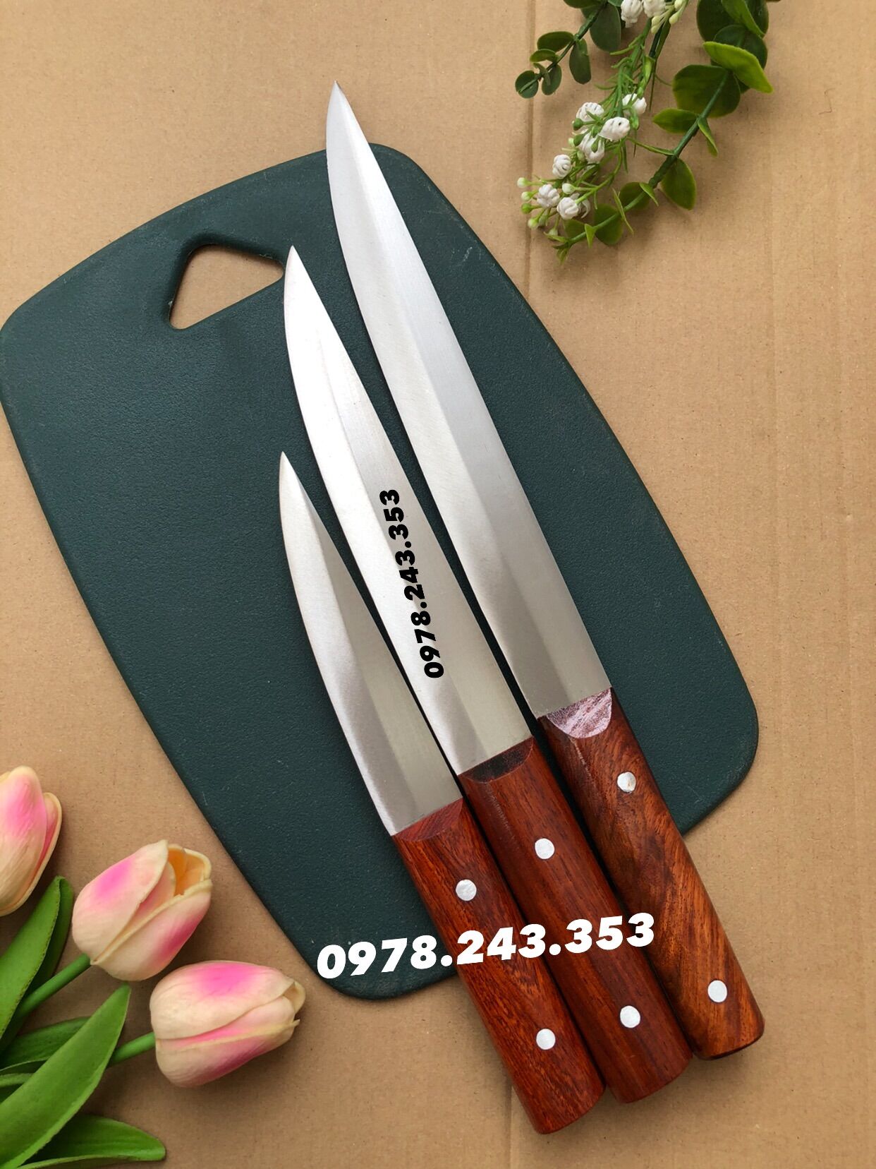 Dao lọc thịt trâu bò siêu sắc bén k han gỉ