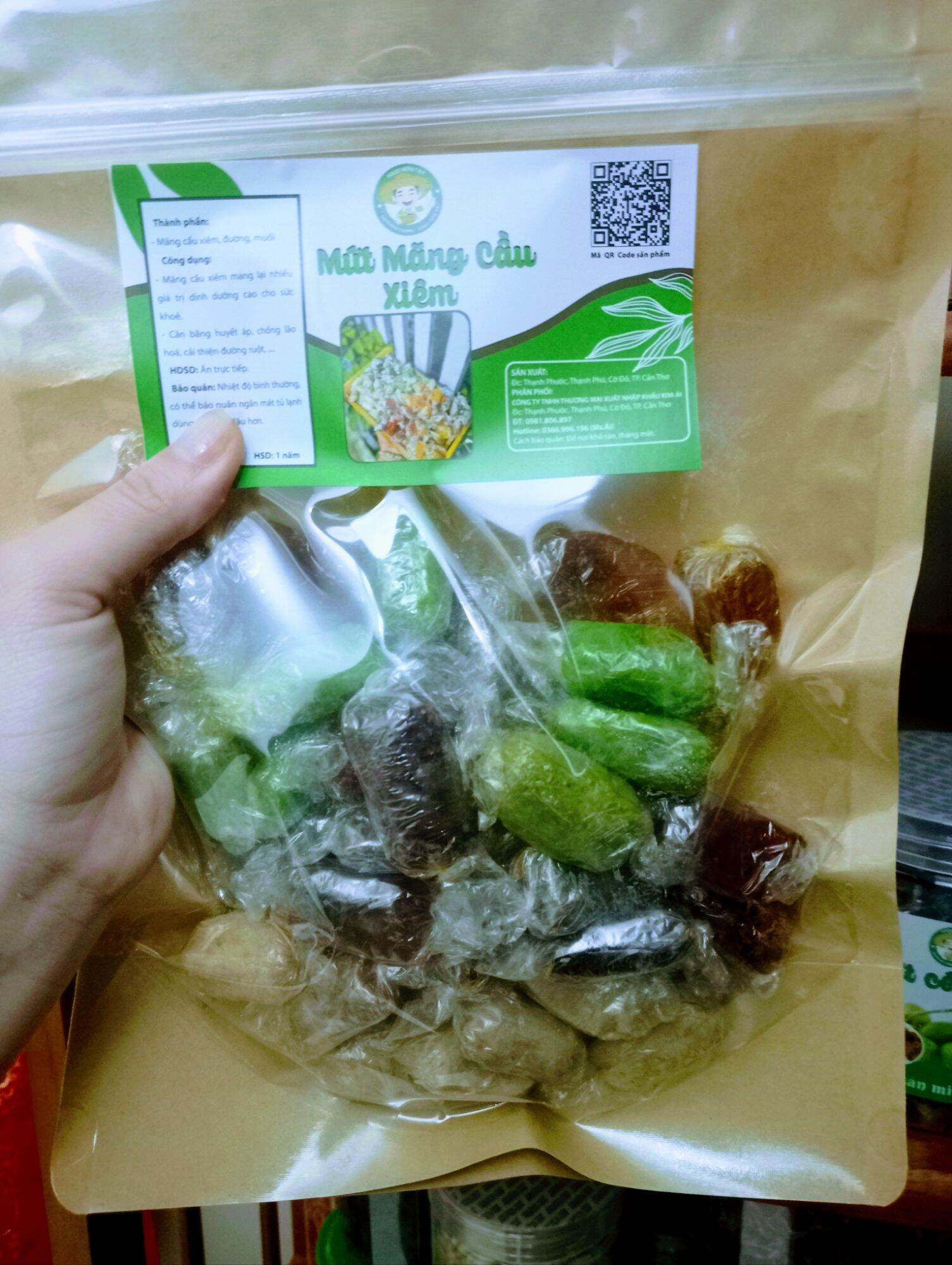 MỨT MÃNG CẦU XIÊM MIX 5VỊ