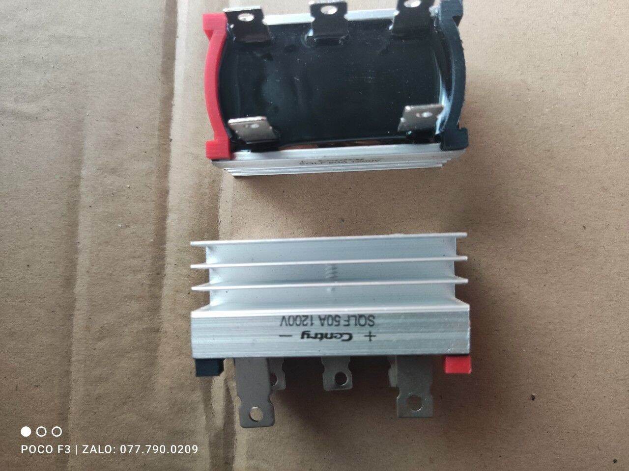 Cầu diode 50A 1200v 4 chân 1 pha, cầu diode 50A 1200v 5 chân 3 pha