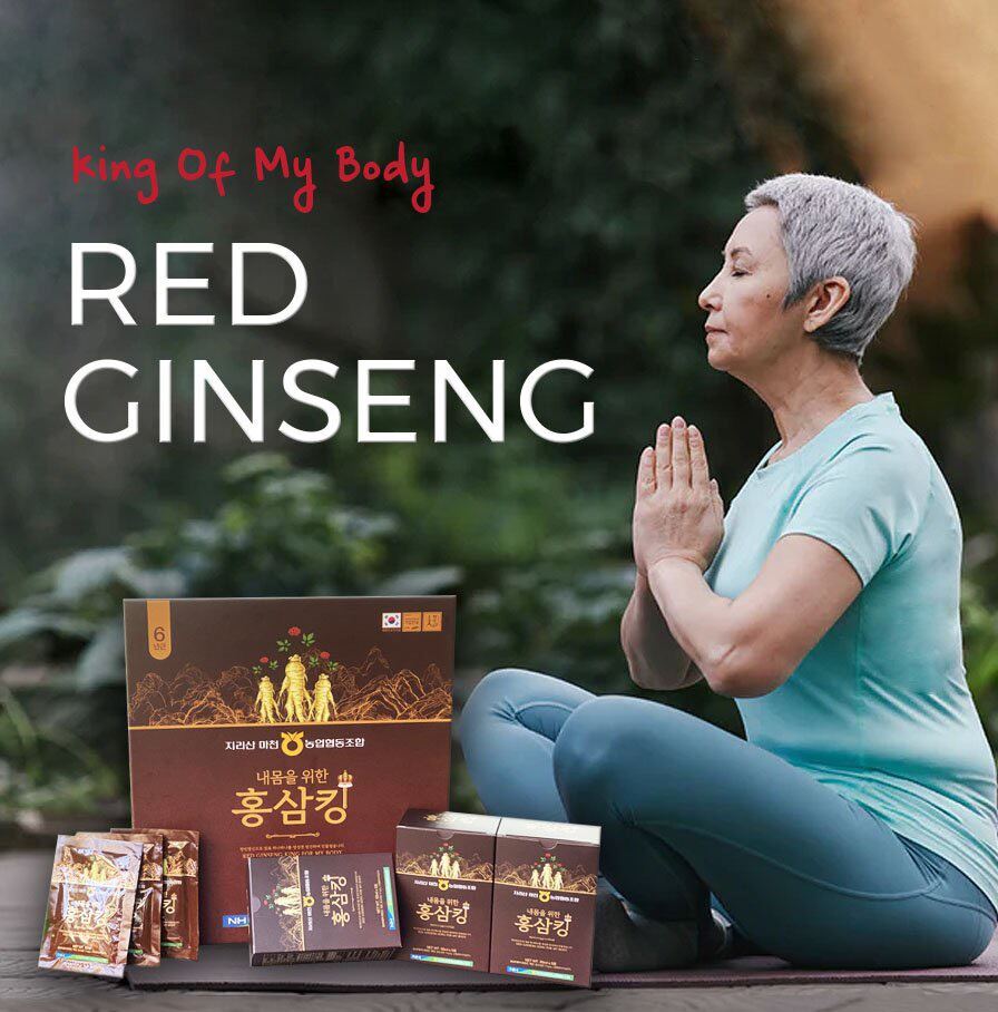 Nước sâm hoàng đế - red ginseng king of my body 30g 50ml/1 hộp
