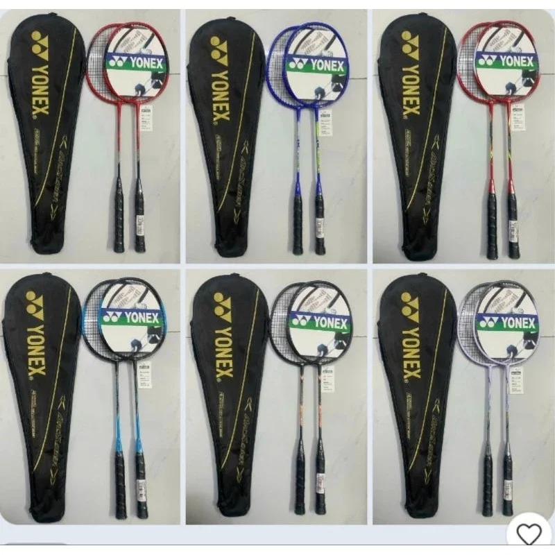 Cặp vợt cầu lông yonex hợp kim tặng kèm túi