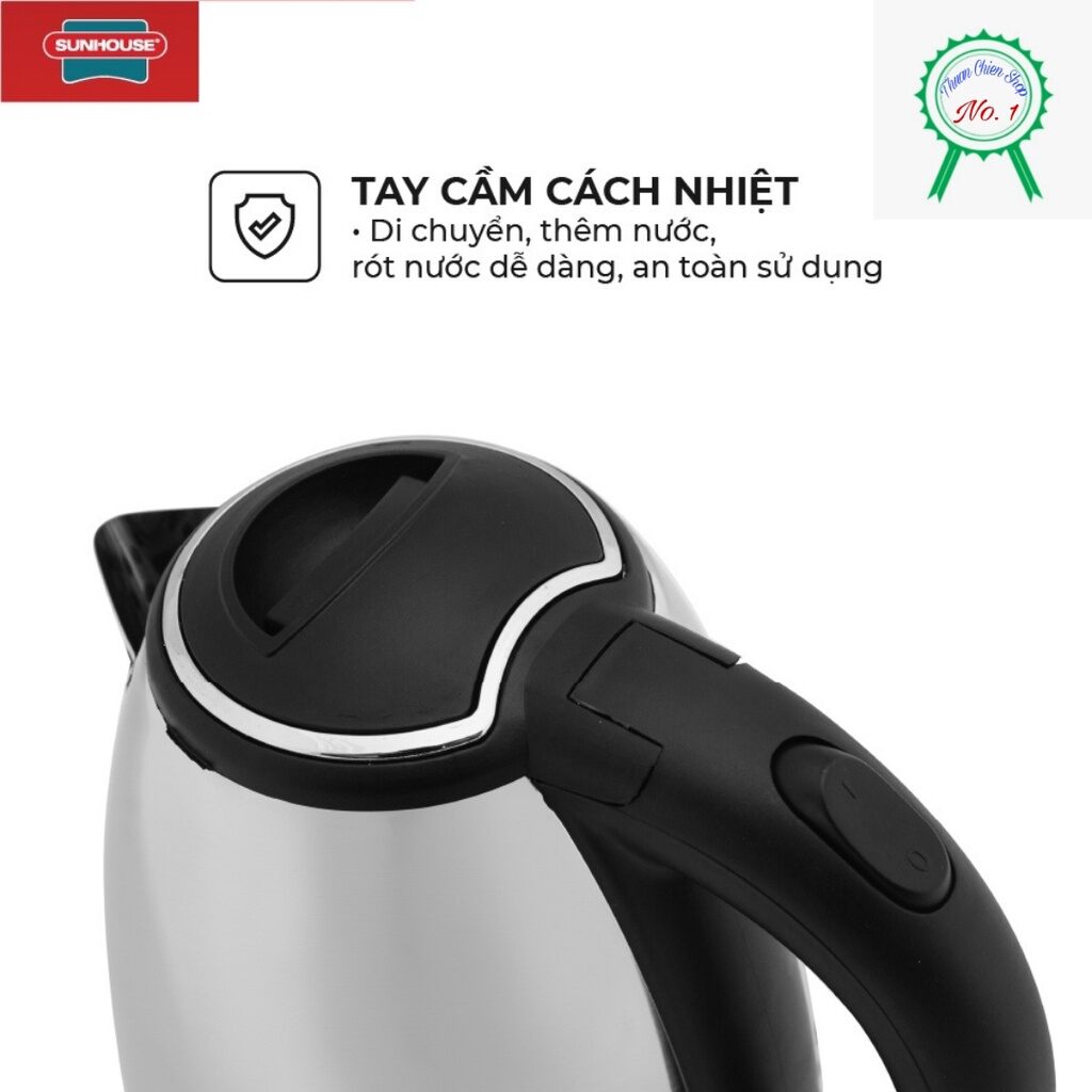 ẤM ĐUN SIÊU TỐC SUNHOUSE