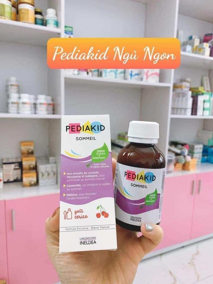 Siro Pediakid Sommeil giúp bé ngủ ngon chai 125ml