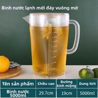 Bình Nước Chống Nóng Dung Lượng Lớn Có Nắp và Thước Đo