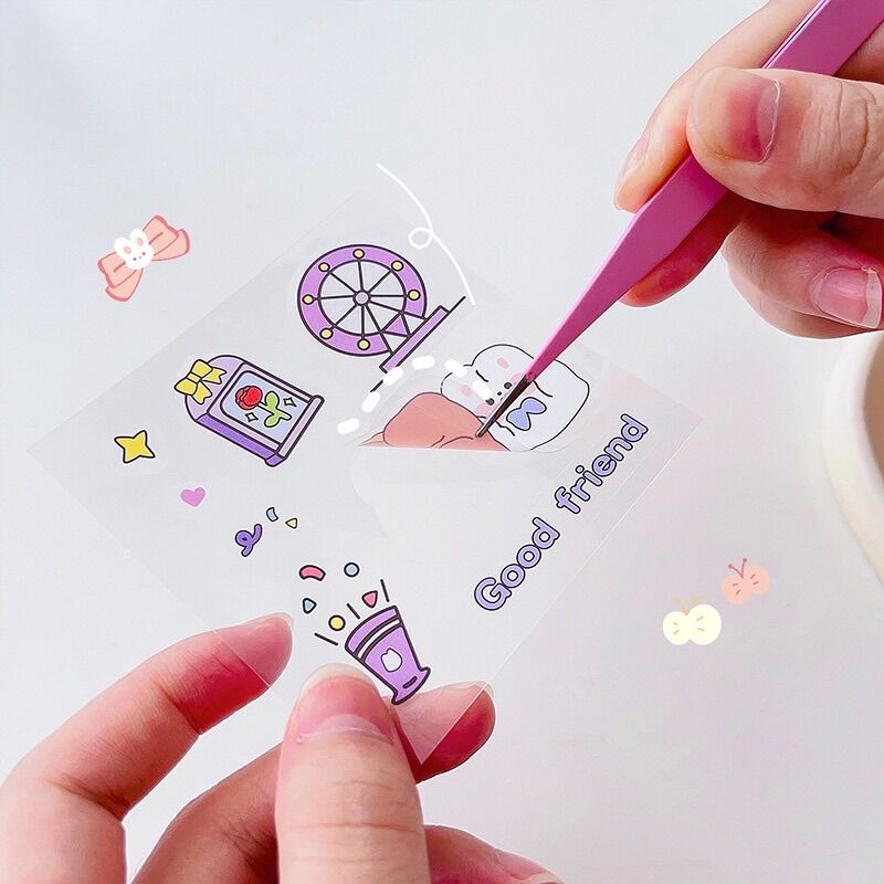 1 tấm sticker không thấm nước ngẫu nhiên