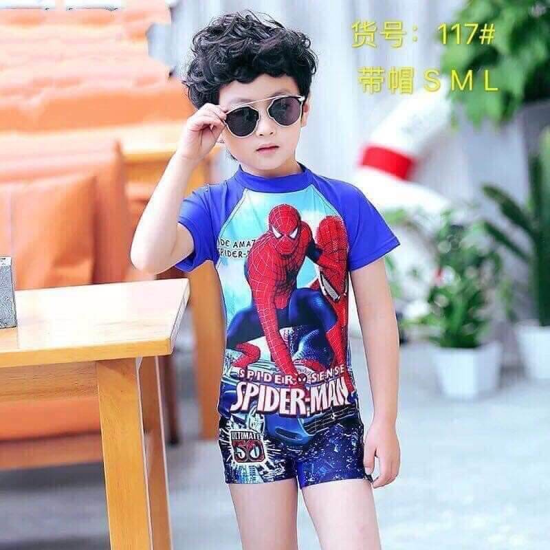 Bộ đồ bơi siêu nhân cho bé trai