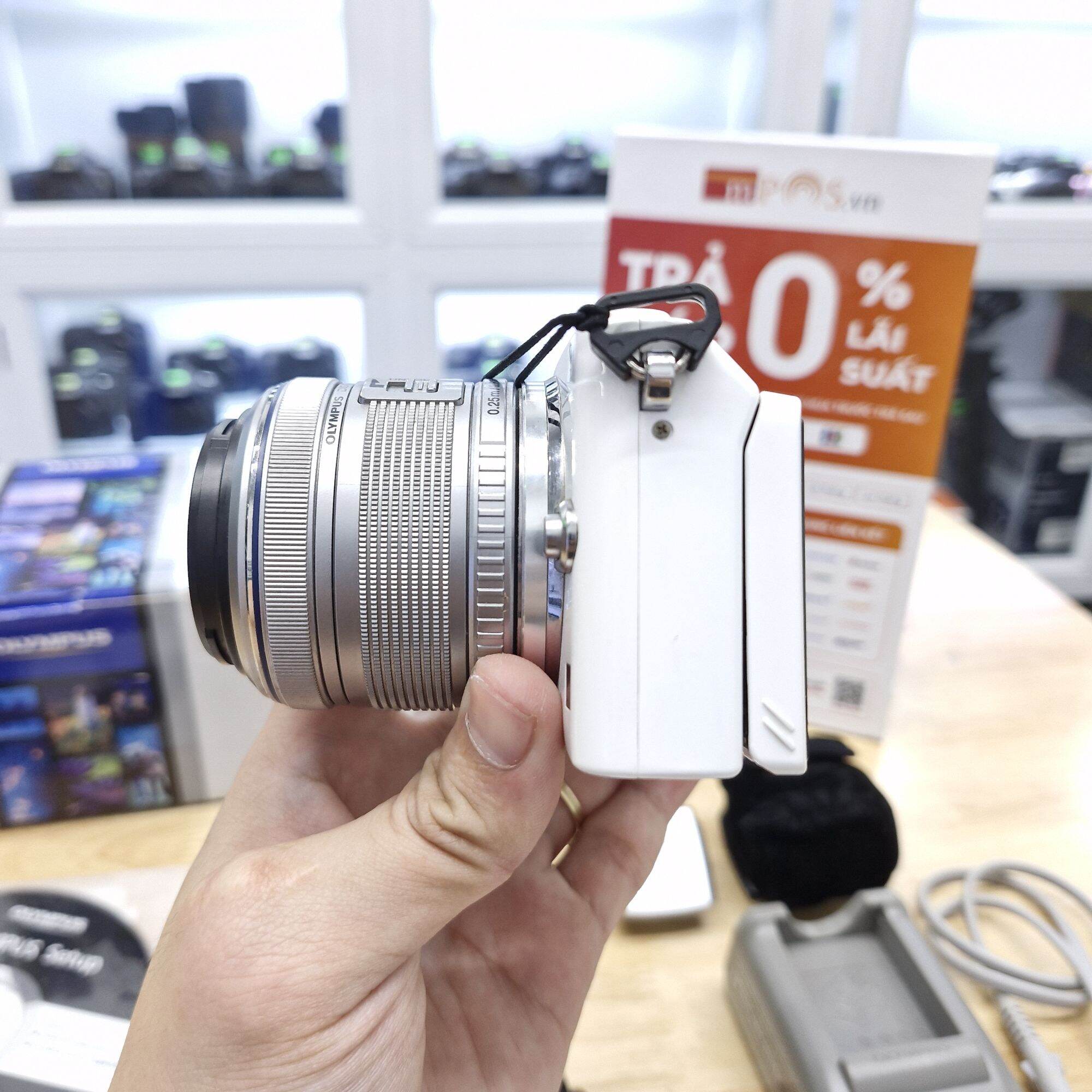 MÁY ẢNH OLYMPUS E-PL5 ĐẸP 99% FULLBOX CÓ TIẾNGVIỆT ống kính Kit 14 42 ED R, OLYMPUS EPL5.