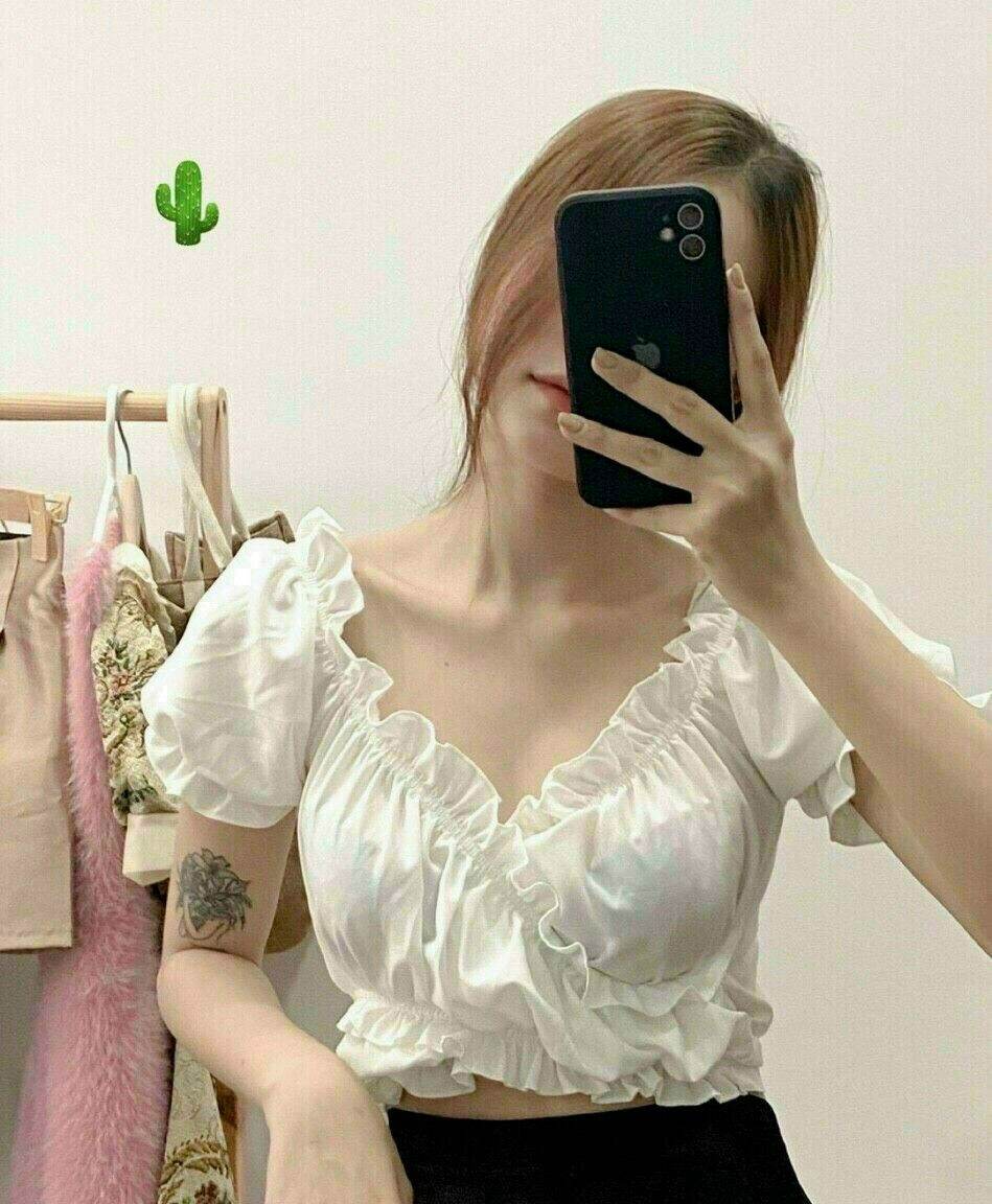 ÁO CROPTOP QUẤN EO DÀI 1M A22