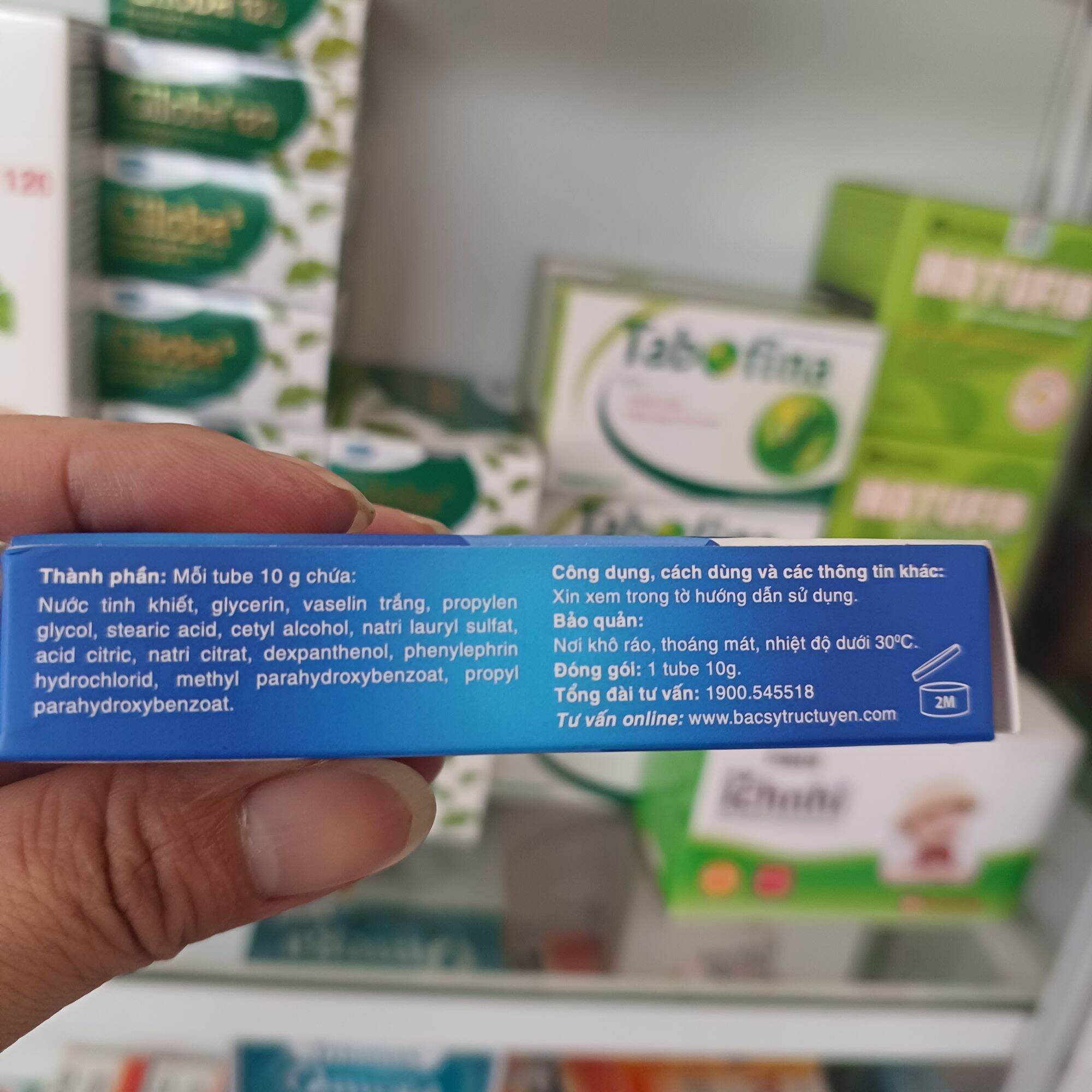 Kem bôi trĩ lada vnp tuýp 10g